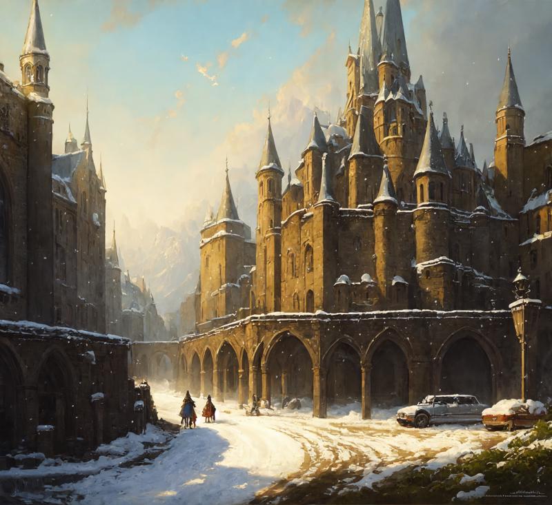 02533-282284110-(extremely detailed CG unity 8k wallpaper), full shot photo of the most beautiful artwork of a medieval castle, snow falling, no.png